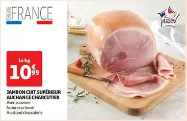 Auchan - Jambon Cuit Supérieur Le Charcutier