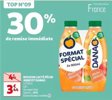 Danao - Boisson Lacté Pêche Abricot