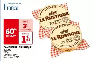 Le Rustique - Camembert