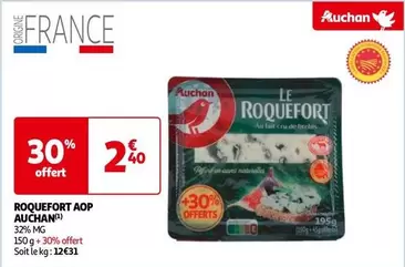 Auchan - Roquefort Aop