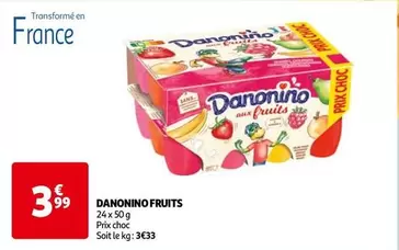 Danone - Danonino Fruits