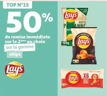 Lay's - Sur Le 2ème Au Choix Sur La Gamme Chips