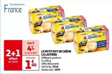 La Laitière - Le Petit Pot De Crème