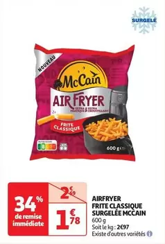 McCain - Airfryer Frite Classique Surgelee