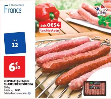 Charcutière Sócopa - Chipolatas Façon 