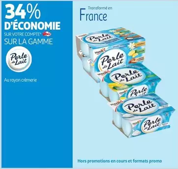 Yoplait - Sur La Gamme Perle De Lait