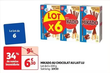 Lu - Mikado Au Chocolat Au Lait