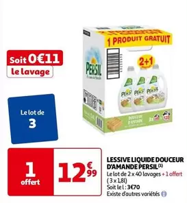 Persil - Lessive Liquide Douceur D'Amande