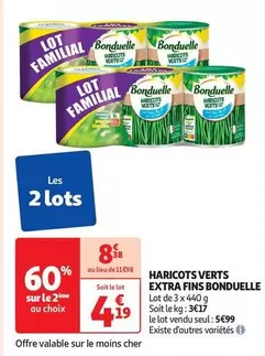 Bonduelle - Haricots Verts Extra Fins