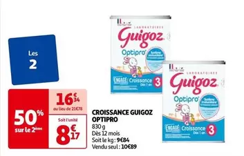 Guigoz - Croissance Optipro