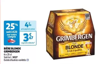 Grimbergen - Bière Blonde