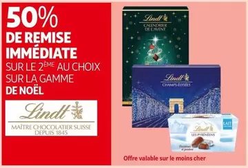 Lindt - Sur La Gamme De Noël