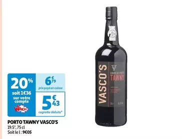 Sogevinus - Porto Tawny Vasco's