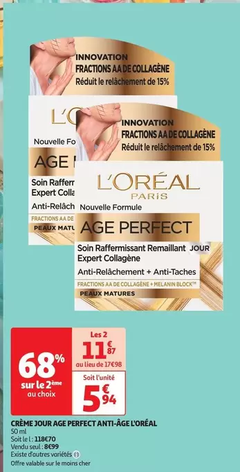 L'Oréal - Creme Jour Age Perfect Anti-age