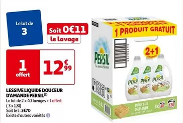 Persil - Lessive Liquide Douceur D'Amande