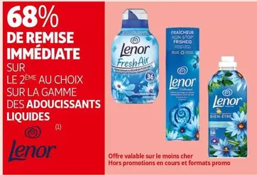 Lenor - Sur La Gamme Des Adoucissants Liquides