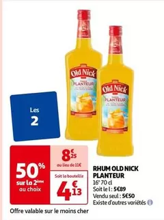 Old Nick - Rhum Planteur