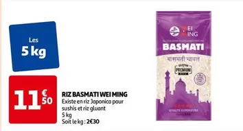 Wei Ming - Riz Basmati