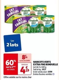 Bonduelle - Haricots Verts Extra Fins