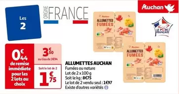 Auchan - Allumettes