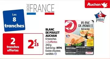 Auchan - Blanc De Poulet