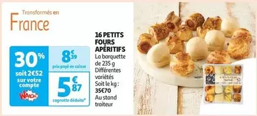 16 Petits Fours Apéritifs