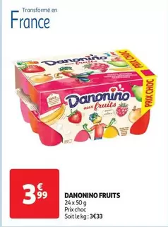 Danone - Danonino Fruits