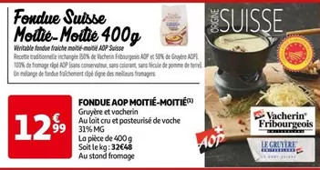 Fondue AOP Moitié-Moitié