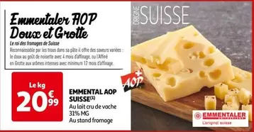 Emmental AOP Suisse