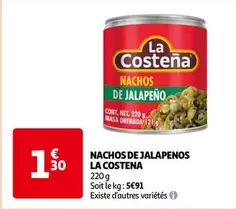 La Costena  - Nachos De Jalapenos