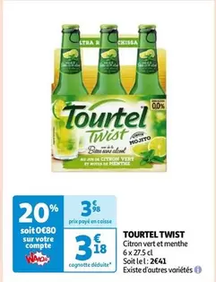 Tourtel Twist - Citron Vert Et Menthe