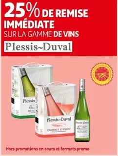 Plessis-Duval - Sur La Gamme De Vins