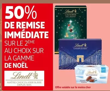 Lindt - Au Choix Sur La Gamme De Noel