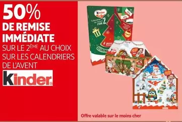 Kinder - Sur Les Calendriers De L'Avent Kinder