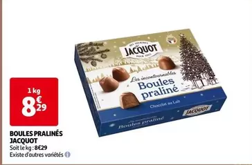 Jacquot - Boules Pralinés