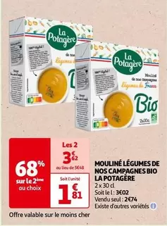 La Potagère - Mouline Légumes Bio : Savourez le goût authentique des légumes de nos campagnes