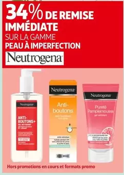 Neutrogena - Sur La Gamme Peau À Imperfection