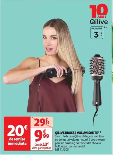 Qilive - Brosse Volumisante