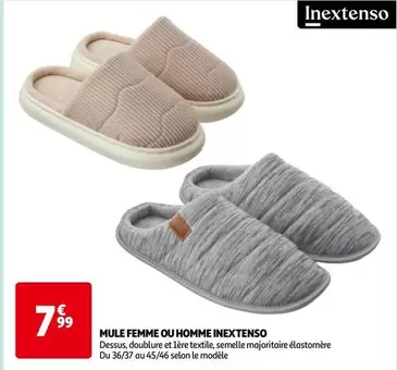 Inextenso - Mule Femme 