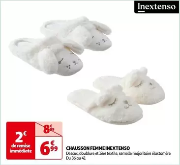 Inextenso - Chausson Femme