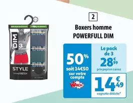 Dim - Boxers Homme Powerfull