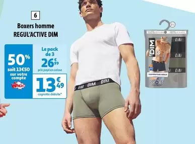 Dim - Boxers Homme Regul'Active