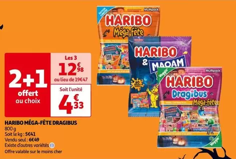 Haribo - Heribo Méga Fête Dragibus