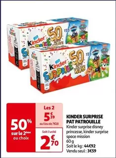 Kinder - Surprise Pat Patrouille