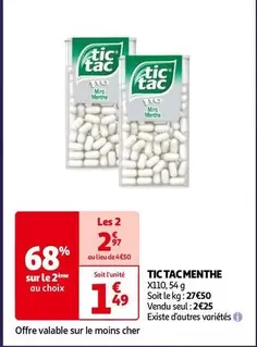 Tic Tac - Menthe