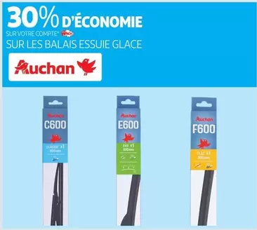 Auchan - Sur Les Balais Essuie Glace