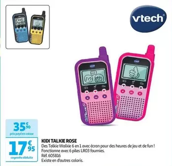 Vtech - Kidi Talkie Rose