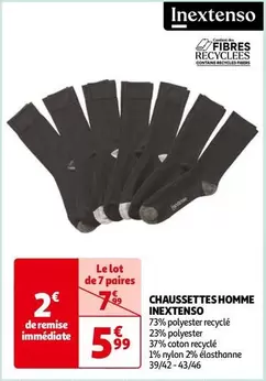 Inextenso - Chaussettes Homme