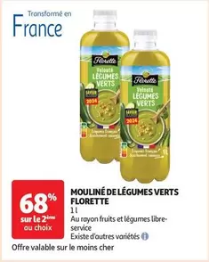 Florette - Mouliné De Légumes Verts