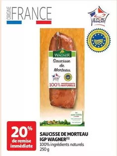 Wagner - Saucisse De Morteau IGP